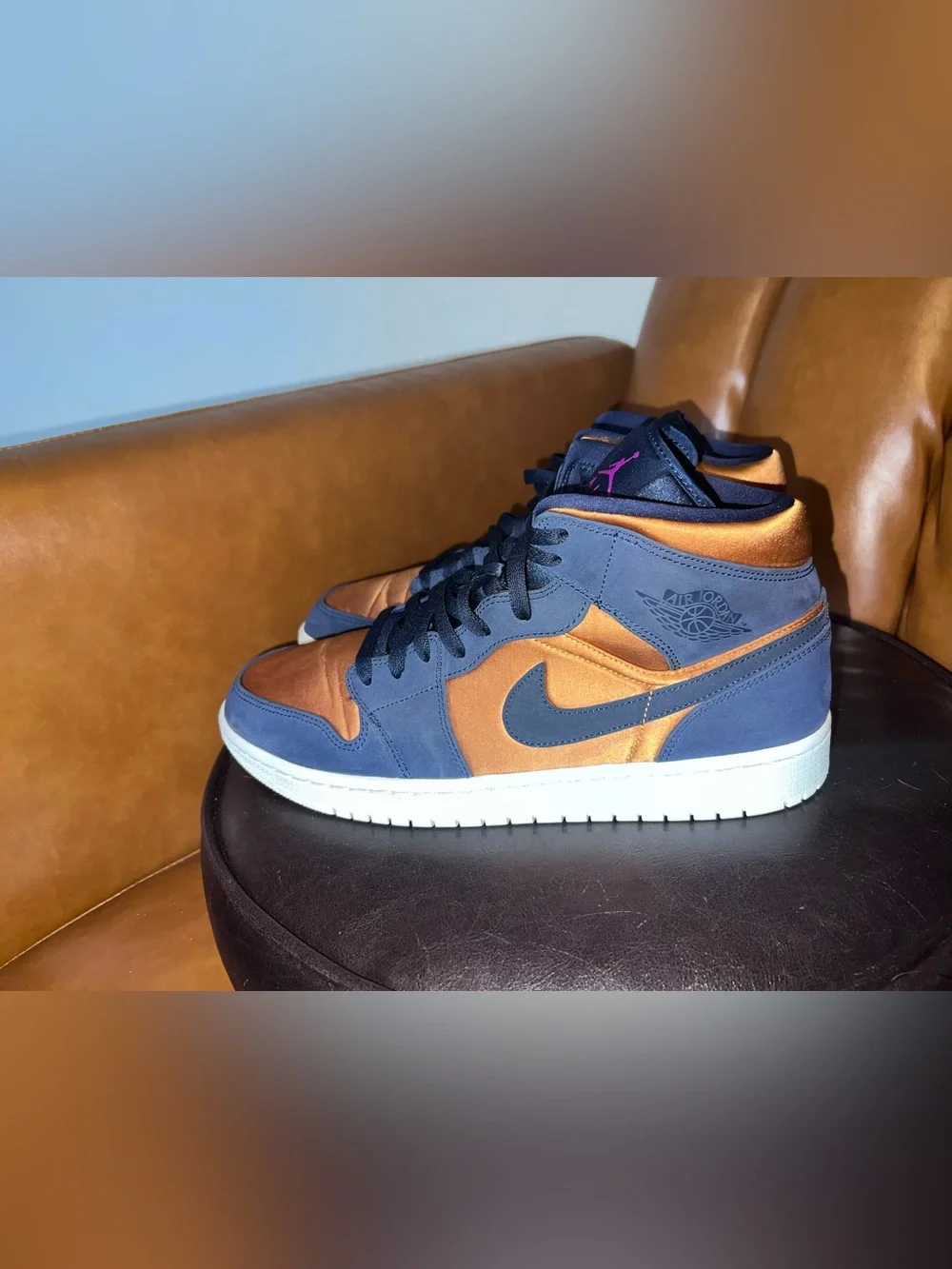 Nike Air Jordan 1 Mid SE 'Obsidian Desert Ochre' men’s size 12